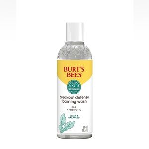 NEW Burt's Bee Breakout Defense Foaming Wash Clear & Balanced 8 fl oz